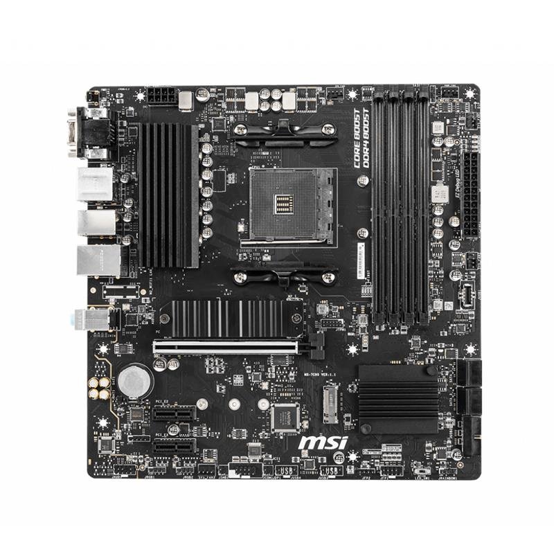MSI B550M PRO-VDH DDR4 4400MHZ 1XVGA 1XHDMI 1XDP 2XM.2 USB 3.2 MATX AM4 (AMD 5000/4000G/3000 SERİLERİ İLE UYUMLU) - Görsel 2