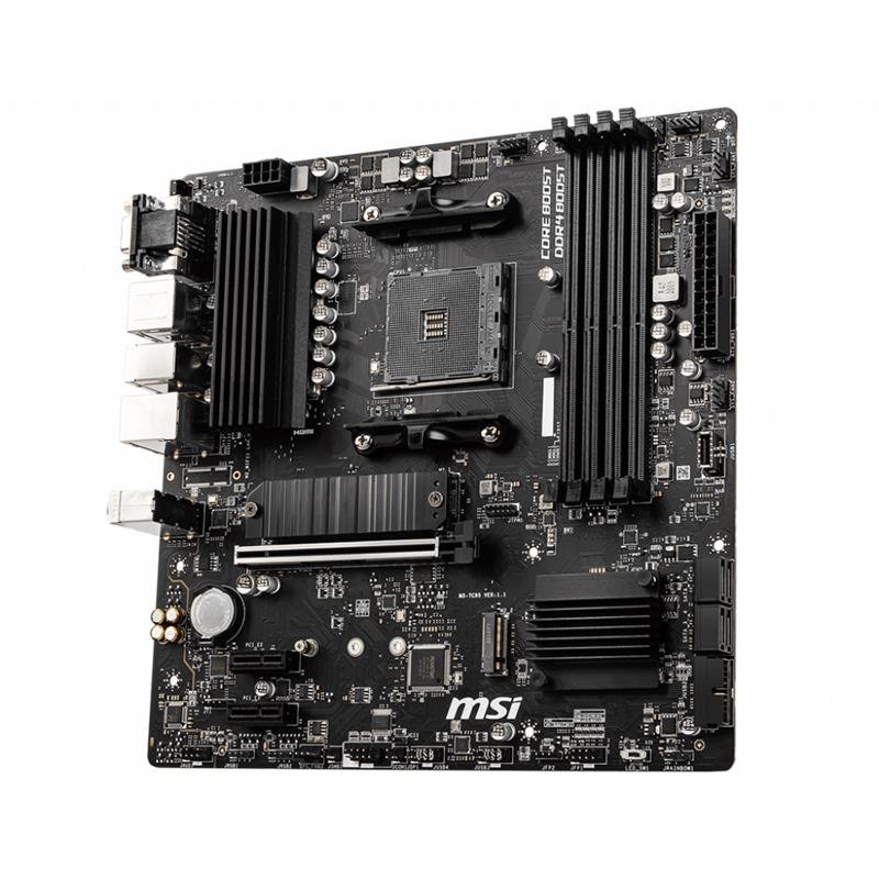 MSI B550M PRO-VDH DDR4 4400MHZ 1XVGA 1XHDMI 1XDP 2XM.2 USB 3.2 MATX AM4 (AMD 5000/4000G/3000 SERİLERİ İLE UYUMLU) - Görsel 4