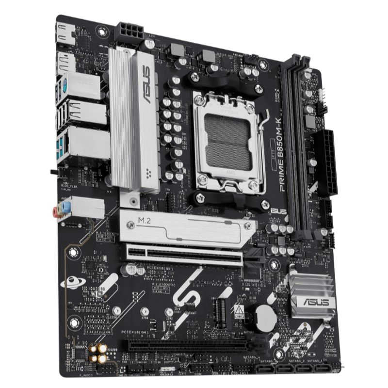 ASUS PRIME B850M-K DDR5 8400MHZ 1XHDMI 1XDP 2XM.2 USB2.0 MATX AM5(AMD AM5 9000/8000/7000 SERİLERİ İLE UYUMLU) - Görsel 3