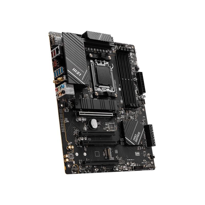 MSI PRO B650-P WIFI DDR5 6000MHZ 1XHDMI 1XDP 2XM.2 USB 3.2 ATX AM5 (AMD AM5 9000/8000/7000 SERİLERİ İLE UYUMLU) - Görsel 4
