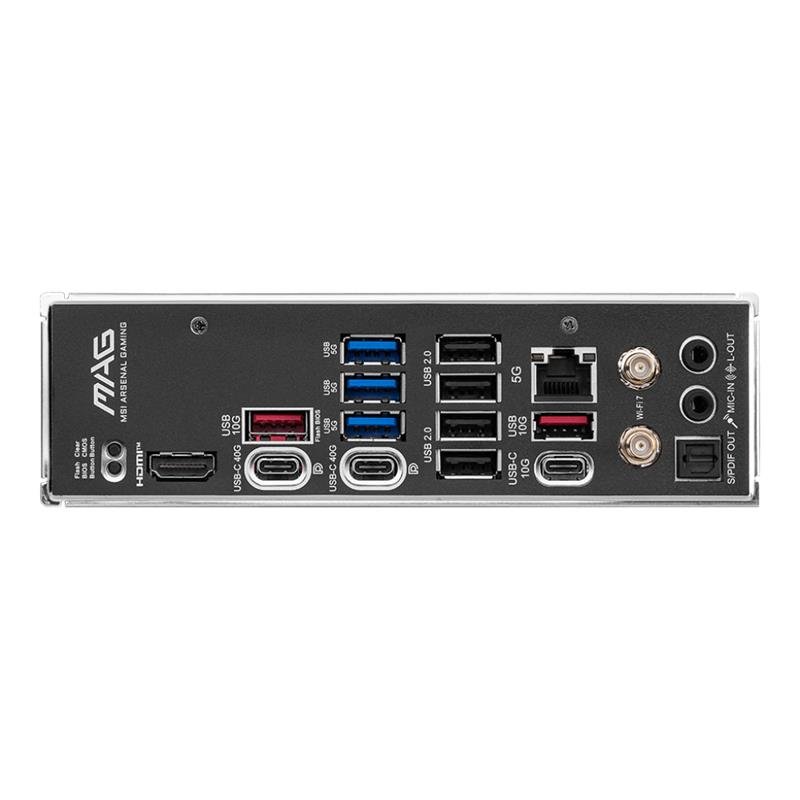 MSI MAG X870 TOMAHAWK WIFI DDR5 8400MT/S 1XHDMI 2XUSB4 4XM.2 ATX AM5 (AMD AM5 9000/8000/7000 SERİLERİ İLE UYUMLU) - Görsel 5