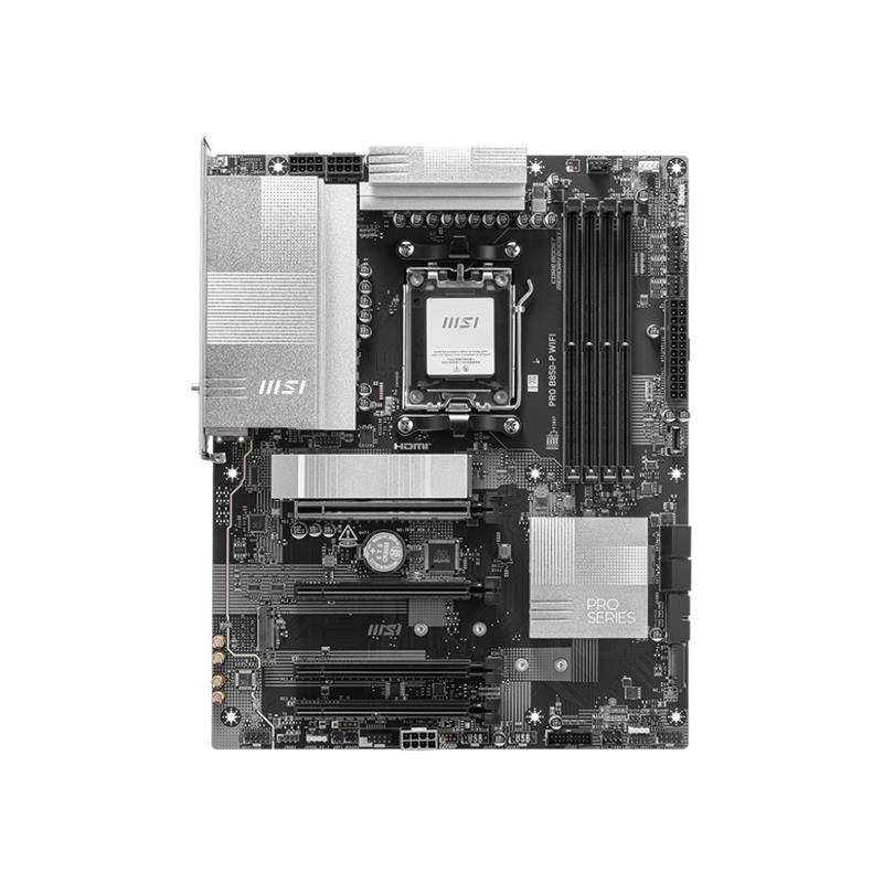 MSI PRO B850-P WIFI DDR5 8200MT/S 1XHDMI 3XM.2 ATX AM5 (AMD AM5 9000/8000/7000 SERİLERİ İLE UYUMLU) - Görsel 2