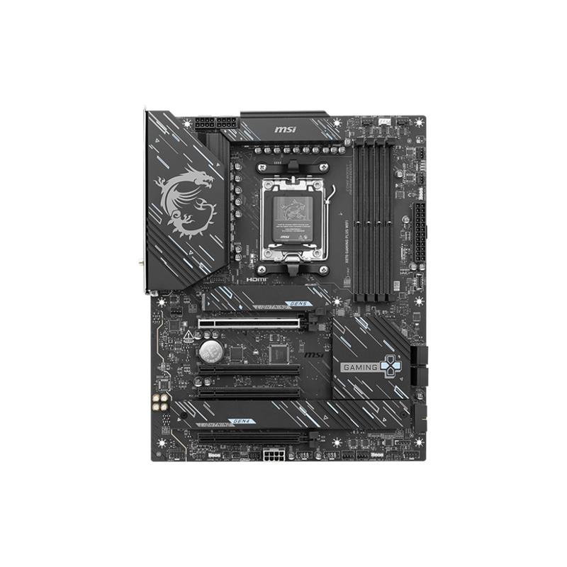 MSI X870 GAMING PLUS WIFI DDR5 8200MHZ 1XHDMI 1XUSB TYPE-C 3XM.2 ATX AM5 (AMD AM5 9000/8000/7000 SERİLERİ İLE UYUMLU) - Görsel 2