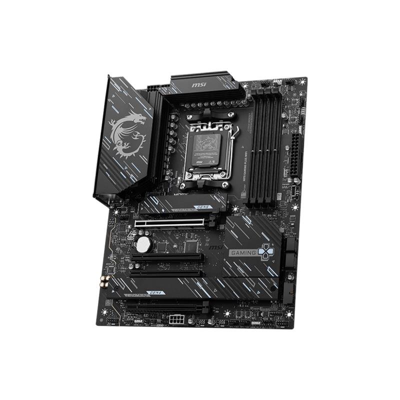 MSI X870 GAMING PLUS WIFI DDR5 8200MHZ 1XHDMI 1XUSB TYPE-C 3XM.2 ATX AM5 (AMD AM5 9000/8000/7000 SERİLERİ İLE UYUMLU) - Görsel 3