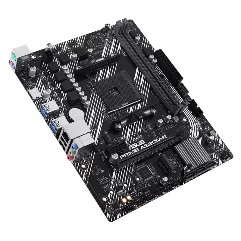 ASUS PRIME A520M-R DDR4 5100MHZ 1XHDMI 1XM.2 USB2.0 MATX AM4 (AMD AM4 5000/4000 /3000 SERİLERİ İLE UYUMLU) - Görsel 4