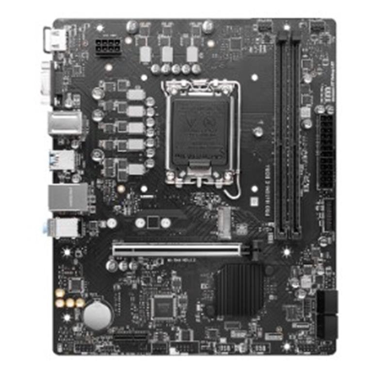 MSI PRO H610M-E DDR4 3200MHZ 1XVGA 1XHDMI 1XM.2 USB 3.2 MATX 1700P (12. / 13. VE 14. NESİL İŞLEMCİ UYUMLU) - Görsel 2
