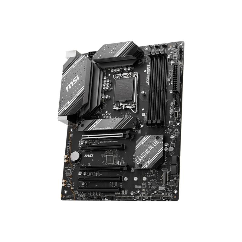MSI B760 GAMING PLUS WIFI DDR5 6800MHZ 1XHDMI 1XDP 2XM.2 USB 3.2 ATX 1700P (12. / 13. VE 14. NESİL İŞLEMCİ UYUMLU) - Görsel 4