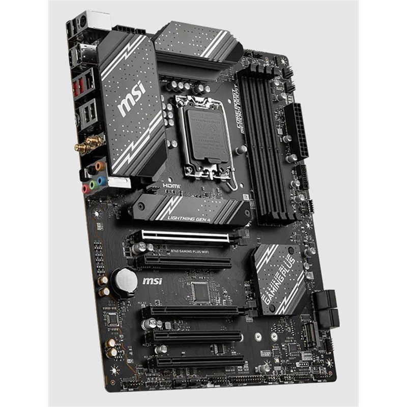 MSI B760 GAMING PLUS WIFI DDR4 5333MHZ 1XHDMI 1XDP 2XM.2 USB ATX 1700P (12. / 13. VE 14. NESİL İŞLEMCİ İLE UYUMLU) - Görsel 3