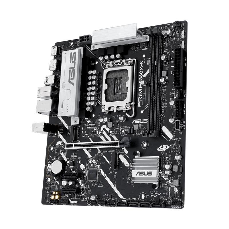 ASUS PRIME B860M-K DDR5 8800MT/S 1XHDMI 1XDP 2XM.2 USB 3.2 MATX 1851P (INTEL ULTRA PROCESSORS SERIES 2) - Görsel 3