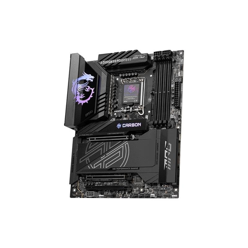 MSI MPG Z890 CARBON WIFI DDR5 9200MHZ 1XHDMI 5XM.2 ATX 1851P (INTEL ULTRA PROCESSORS SERIES 2) - Görsel 3