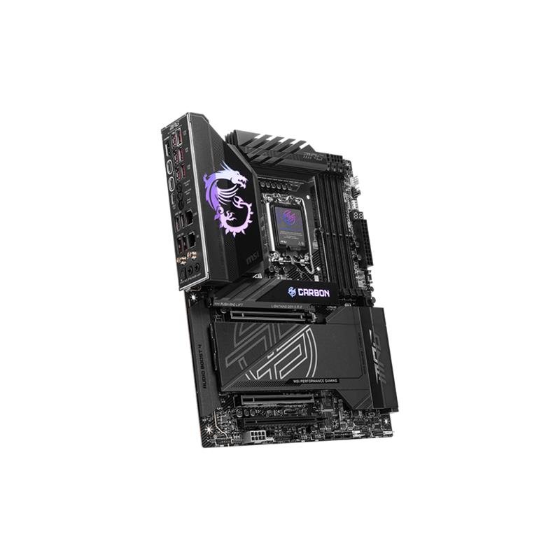 MSI MPG Z890 CARBON WIFI DDR5 9200MHZ 1XHDMI 5XM.2 ATX 1851P (INTEL ULTRA PROCESSORS SERIES 2) - Görsel 4