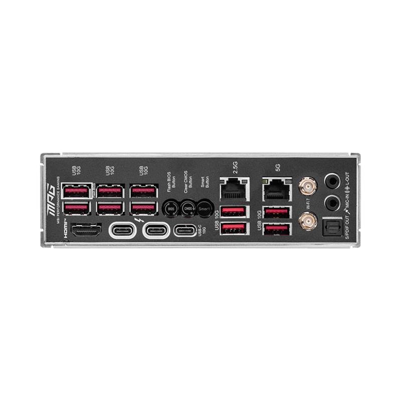 MSI MPG Z890 CARBON WIFI DDR5 9200MHZ 1XHDMI 5XM.2 ATX 1851P (INTEL ULTRA PROCESSORS SERIES 2) - Görsel 5