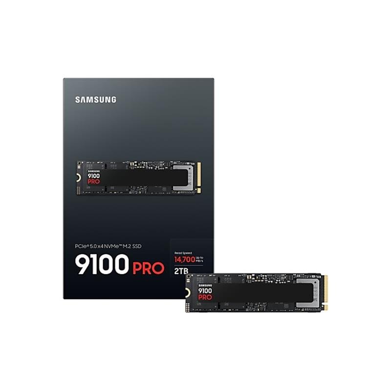 2 TB 9100 PRO SAMSUNG NVME M2 MZ-VAP2T0BW PCIE 14700-13400 MB/S SAMSUNG TR GARANTILI - Görsel 4