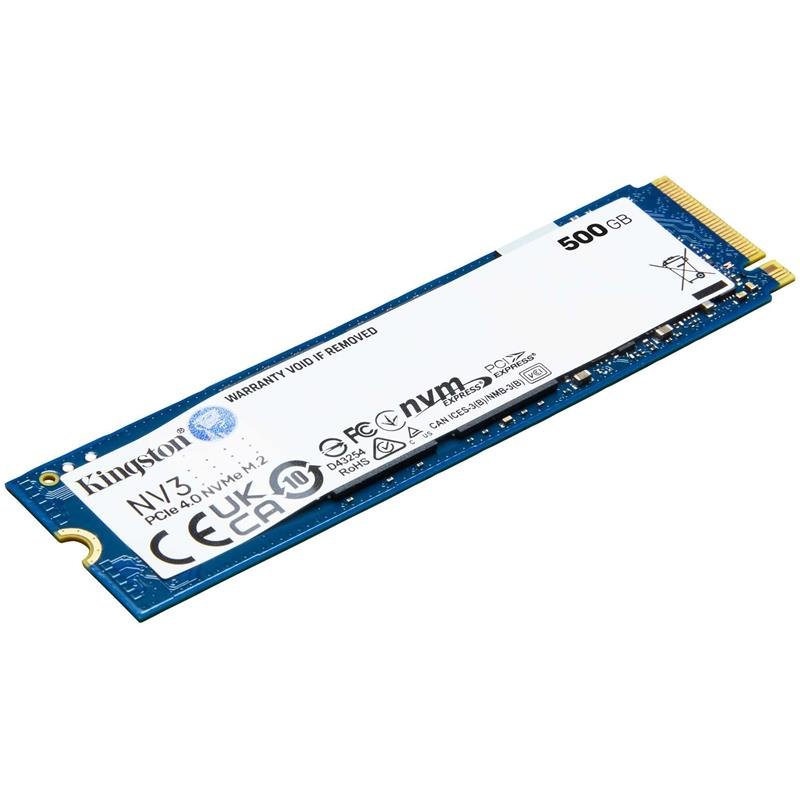 500 GB KINGSTON NV3 M.2 NVME PCIE GEN4 5000/3000MBS SNV3S/500G - Görsel 2