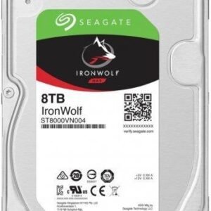 8 TB SEAGATE 3.5 IRONWOLF SATA3 7200RPM 256MB ST8000VN004 (3 YIL RESMI DIST GARANTILI)