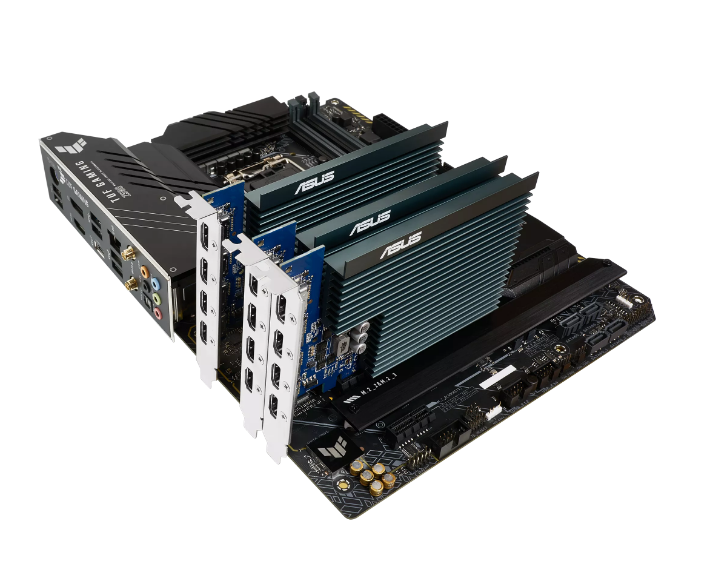 ASUS GEFORCE GT730-4H-SL-2GD5 2GB DDR5 64BIT 4XHDMI EKRAN KARTI - Görsel 4