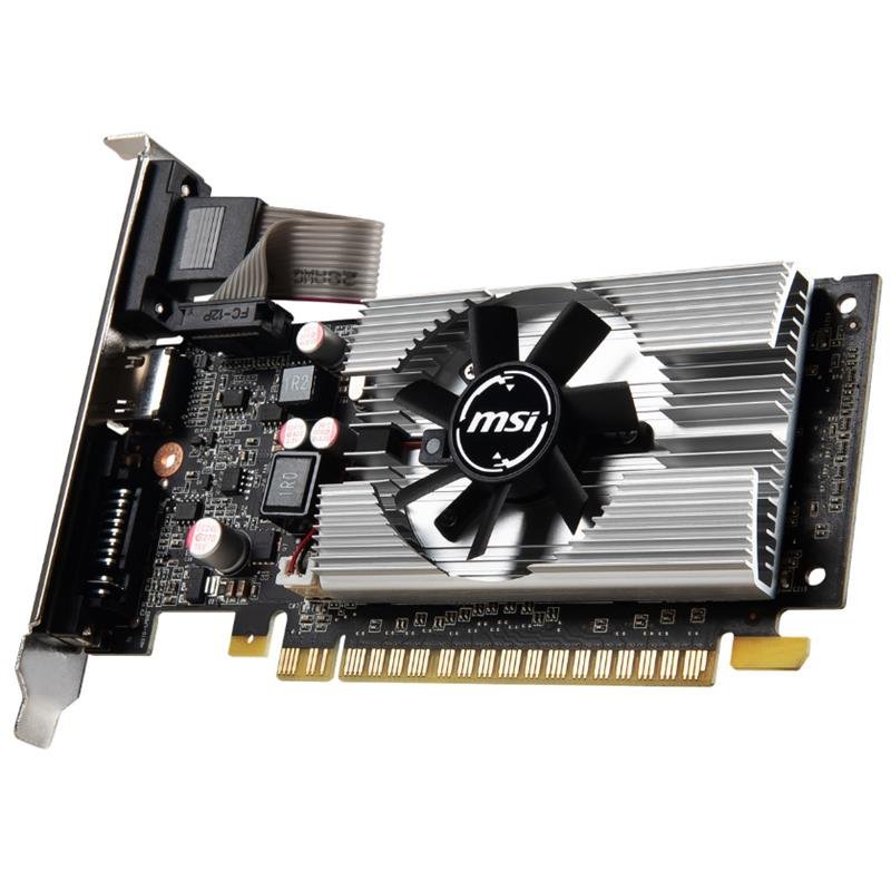 MSI GEFORCE N210-1GD3/LP 1GB DDR3 64BIT 1XVGA 1XHDMI 1XDVI EKRAN KARTI - Görsel 3