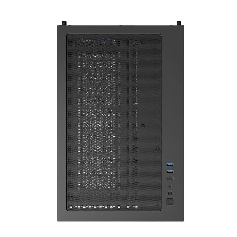 1ST PLAYER BV6 SİYAH ACK 650W 80+ BRONZE ARGB 3X12CM FAN PANORAMİK TEMPERLİ CAM USB 3.0 M-ATX KASA - Görsel 6