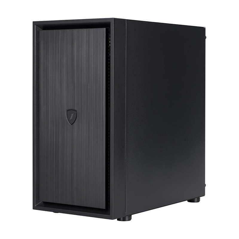 1ST PLAYER BLACK SIR B5M SİYAH FK 400W 3X12CM FAN TEMPERLİ CAM USB 3.0 M-ATX KASA - Görsel 3