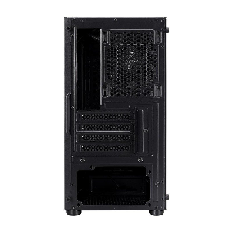 1ST PLAYER BLACK SIR B5M SİYAH FK 400W 3X12CM FAN TEMPERLİ CAM USB 3.0 M-ATX KASA - Görsel 4