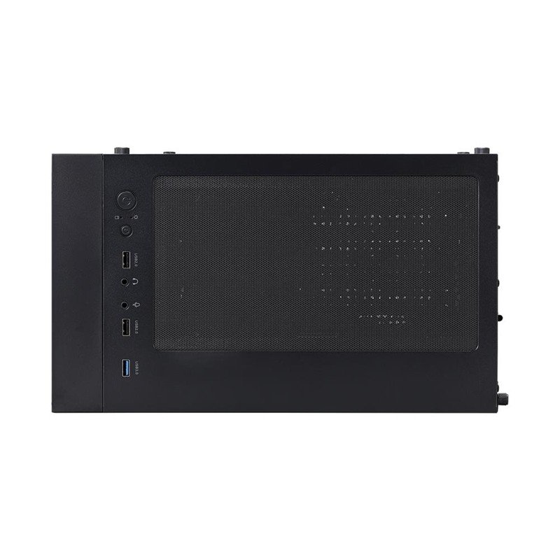 1ST PLAYER BLACK SIR B5M SİYAH FK 400W 3X12CM FAN TEMPERLİ CAM USB 3.0 M-ATX KASA - Görsel 5