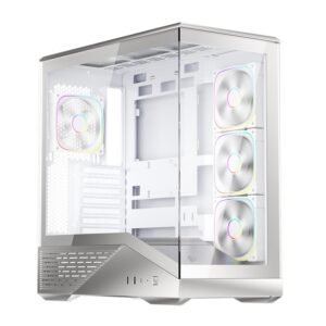 1ST PLAYER GM7 BTF GÜMÜŞ ARGB 4X12CM FAN TEMPERLİ CAM USB 3.0 TYPE-C ATX KASA