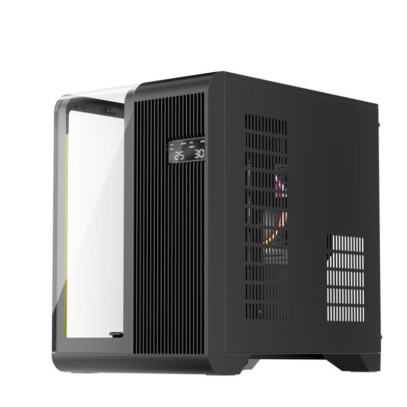 1ST PLAYER RT5 SİYAH DIGITAL 650W 80+ BRONZE 3X12CM ARGB TEMPERLİ CAM USB 3.0 M-ATX KASA - Görsel 5