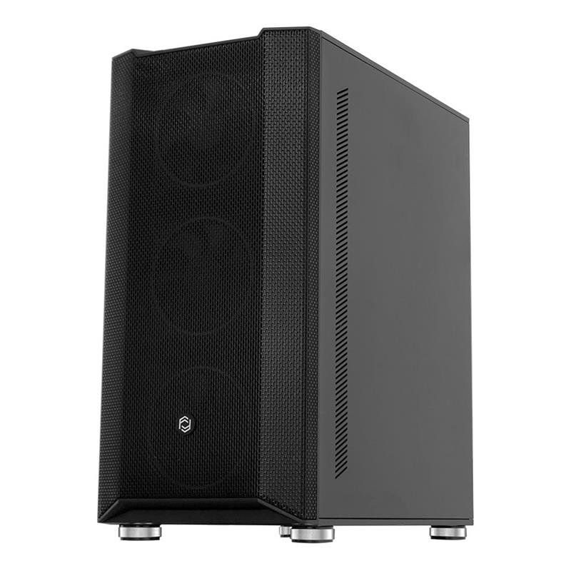 FRISBY FC-9405G 650W 80+ 4X120MM DUAL RING RGB FAN USB 3.0 MİDİ TOWER SİYAH KASA - Görsel 4
