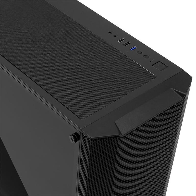 FRISBY FC-9405G 650W 80+ 4X120MM DUAL RING RGB FAN USB 3.0 MİDİ TOWER SİYAH KASA - Görsel 6
