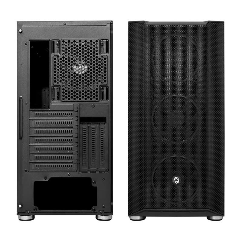 FRISBY FC-9405G 650W 80+ 4X120MM DUAL RING RGB FAN USB 3.0 MİDİ TOWER SİYAH KASA - Görsel 9