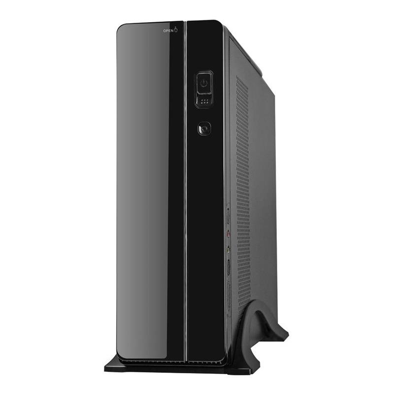 FRISBY FC-S6020B 300W 1X80MM FAN USB 2.0 SLIM TOWER SİYAH KULPLU KASA - Görsel 2