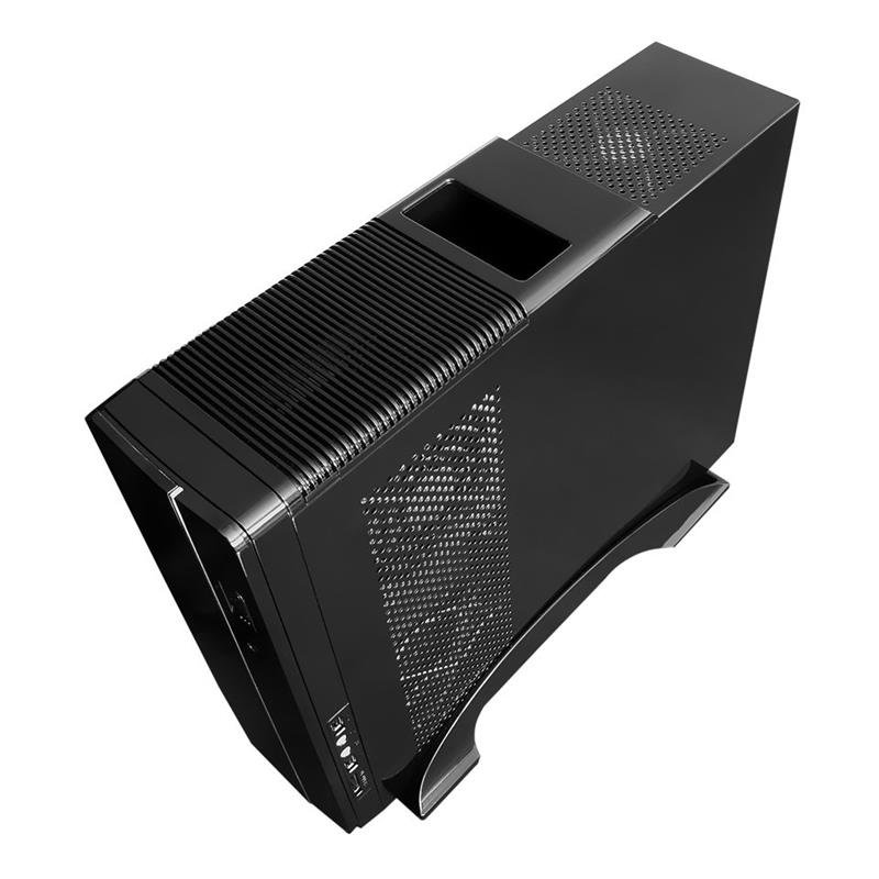 FRISBY FC-S6020B 300W 1X80MM FAN USB 2.0 SLIM TOWER SİYAH KULPLU KASA - Görsel 3