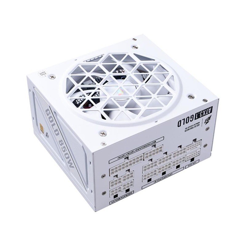 1ST PLAYER NGDP 850W 80+ GOLD ATX3.1/PCle 5.1 JAPON KAPASİTÖR FULL MODÜLER APFC 10 YIL GARANTİLİ BEY - Görsel 2