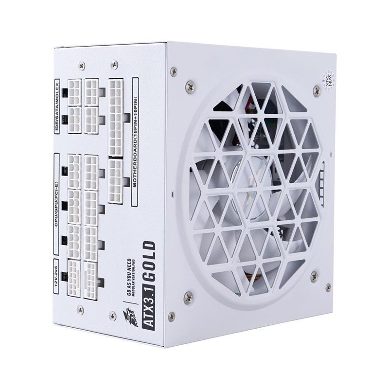 1ST PLAYER NGDP 850W 80+ GOLD ATX3.1/PCle 5.1 JAPON KAPASİTÖR FULL MODÜLER APFC 10 YIL GARANTİLİ BEY - Görsel 6
