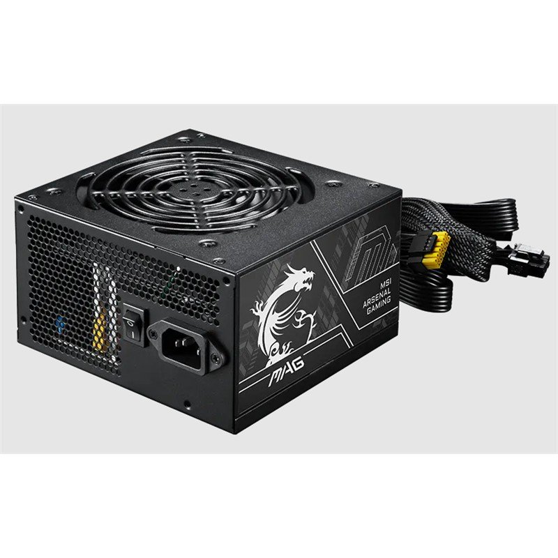 MSI MAG A750BN PCIE5 II 120MM FAN 80+ BRONZE PSU - Görsel 3
