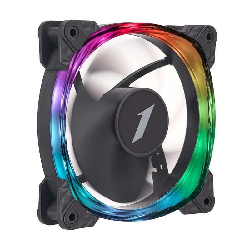 1ST PLAYER FS7 120MM ARGB PWM TEKLİ SİYAH KASA FANI