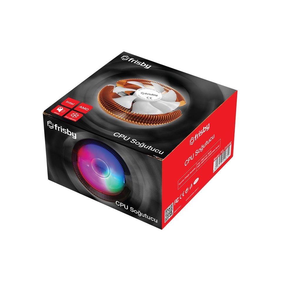 FRISBY FCL-F1314C INTEL 1200/1366/115X-AMD AM2/AM2+/AM3/AM4 İŞLEMCİ FAN - Görsel 4