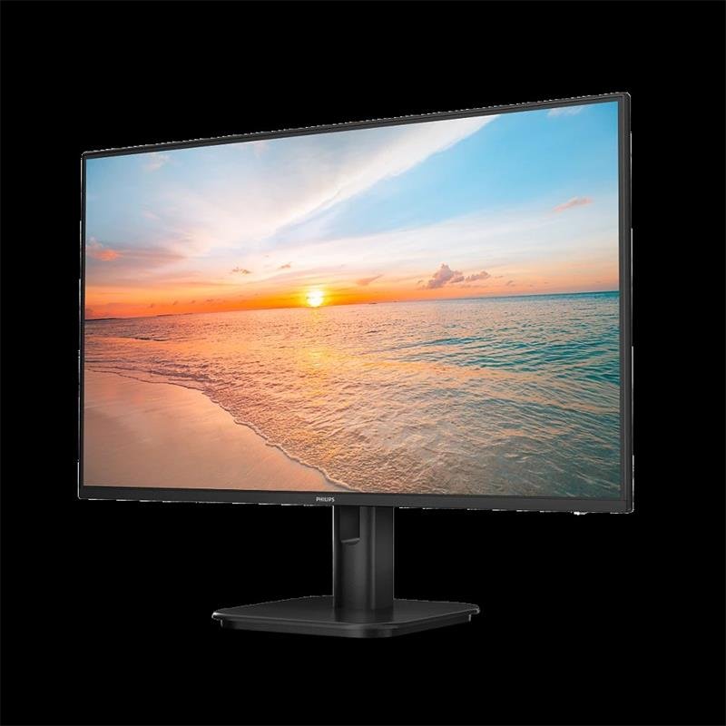 23.8 PHILIPS 24E1N1100A/01 IPS 1MS 120MHZ 1XVGA 1XHDMI FHD 1920X1080 HOPARLÖR FLICKER-FREE VESA SİYAH - Görsel 2