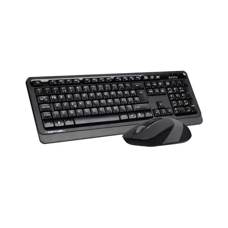 A4 TECH FG1010 GRİ F MM 2.4G KABLOSUZ KLAVYE MOUSE SET - Görsel 3