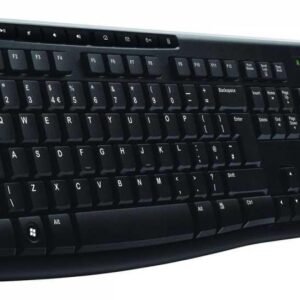 LOGITECH K270 Q TR MM KLAVYE KABLOSUZ SİYAH 920-003761