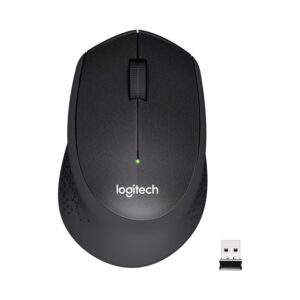 LOGITECH M330 SESSİZ KABLOSUZ USB OPTİK MOUSE SİYAH 910-004909