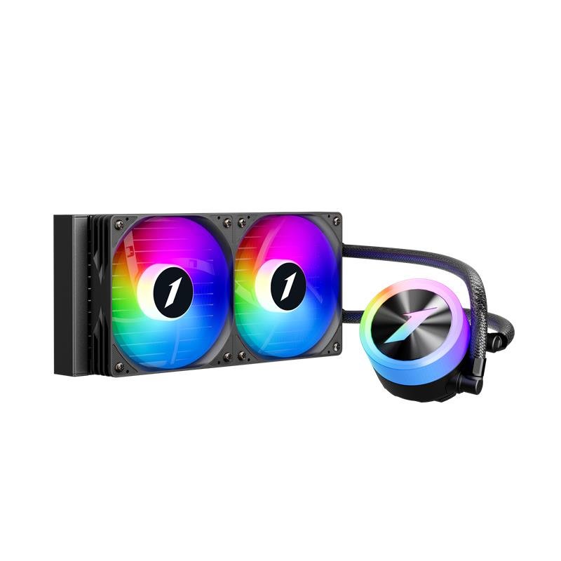 1ST PLAYER THUNDERSTORM TS1 240MM SİYAH ARGB AM5 / LGA1700 İŞLEMCİ SIVI SOĞUTUCU - Görsel 2