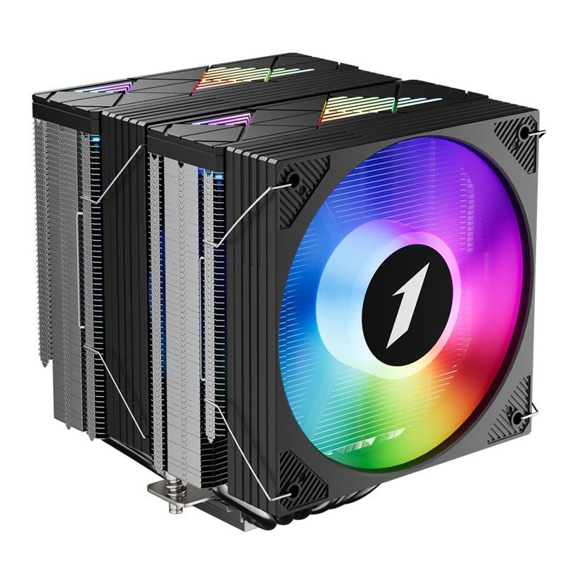1ST PLAYER CRYO CY12LD SİYAH 2X120MM 4PIN PWM+3PIN ARGB AM4-5/LGA 1851-1700 KULE TİPİ İŞLEMCİ HAVA S - Görsel 2
