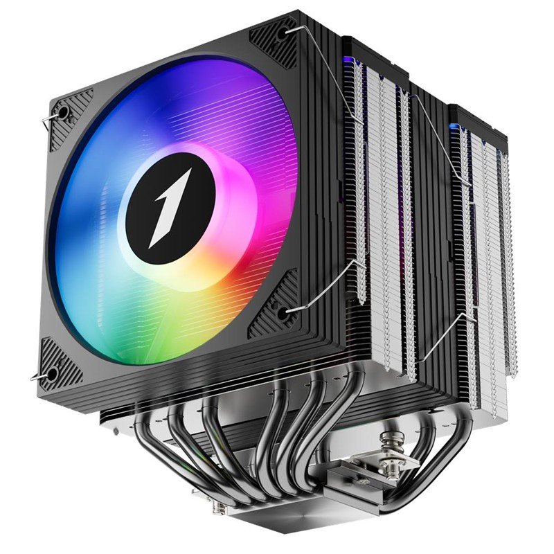1ST PLAYER CRYO CY12LD SİYAH 2X120MM 4PIN PWM+3PIN ARGB AM4-5/LGA 1851-1700 KULE TİPİ İŞLEMCİ HAVA S - Görsel 8