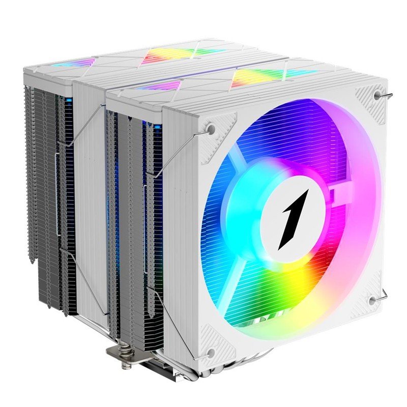 1ST PLAYER CRYO CY12LD BEYAZ 2X120MM 4PIN PWM+3PIN ARGB AM4-5/LGA 1851-1700 KULE TİPİ İŞLEMCİ SOĞUTUCU - Görsel 2