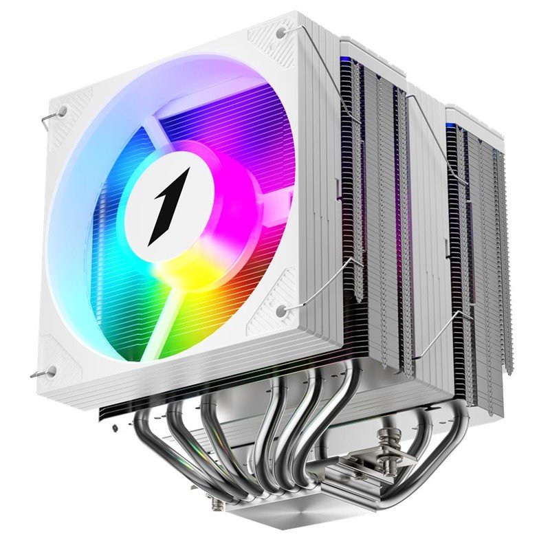 1ST PLAYER CRYO CY12LD BEYAZ 2X120MM 4PIN PWM+3PIN ARGB AM4-5/LGA 1851-1700 KULE TİPİ İŞLEMCİ SOĞUTUCU - Görsel 4