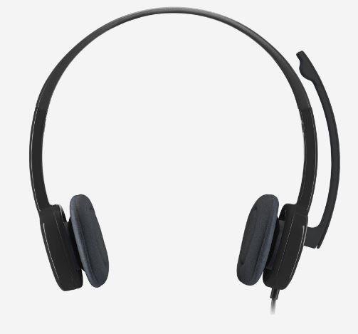 LOGITECH H151 STEREO KULAKLIK SİYAH 981-000589 - Görsel 2