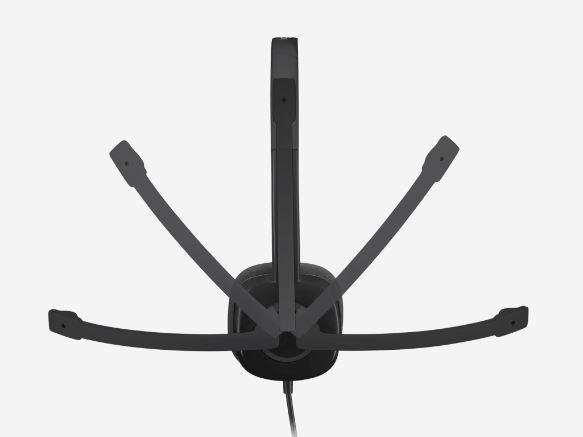 LOGITECH H151 STEREO KULAKLIK SİYAH 981-000589 - Görsel 4